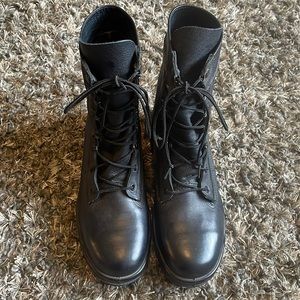 Belleville Military Steel Toe Leather Boots Vibram sole Mens 8.5M